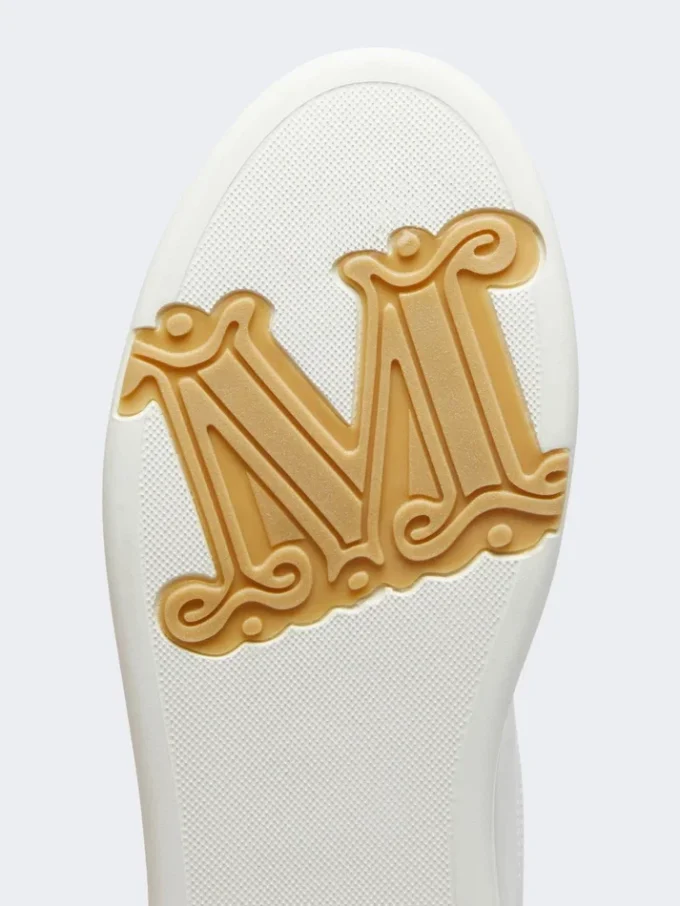 Zapatillas de piel, blanco óptico Zapatillas de piel, blanco óptico