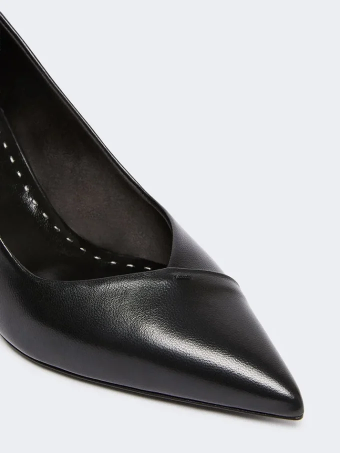 Zapatos de salón de piel napa, negros Zapatos de salón de piel napa, negros